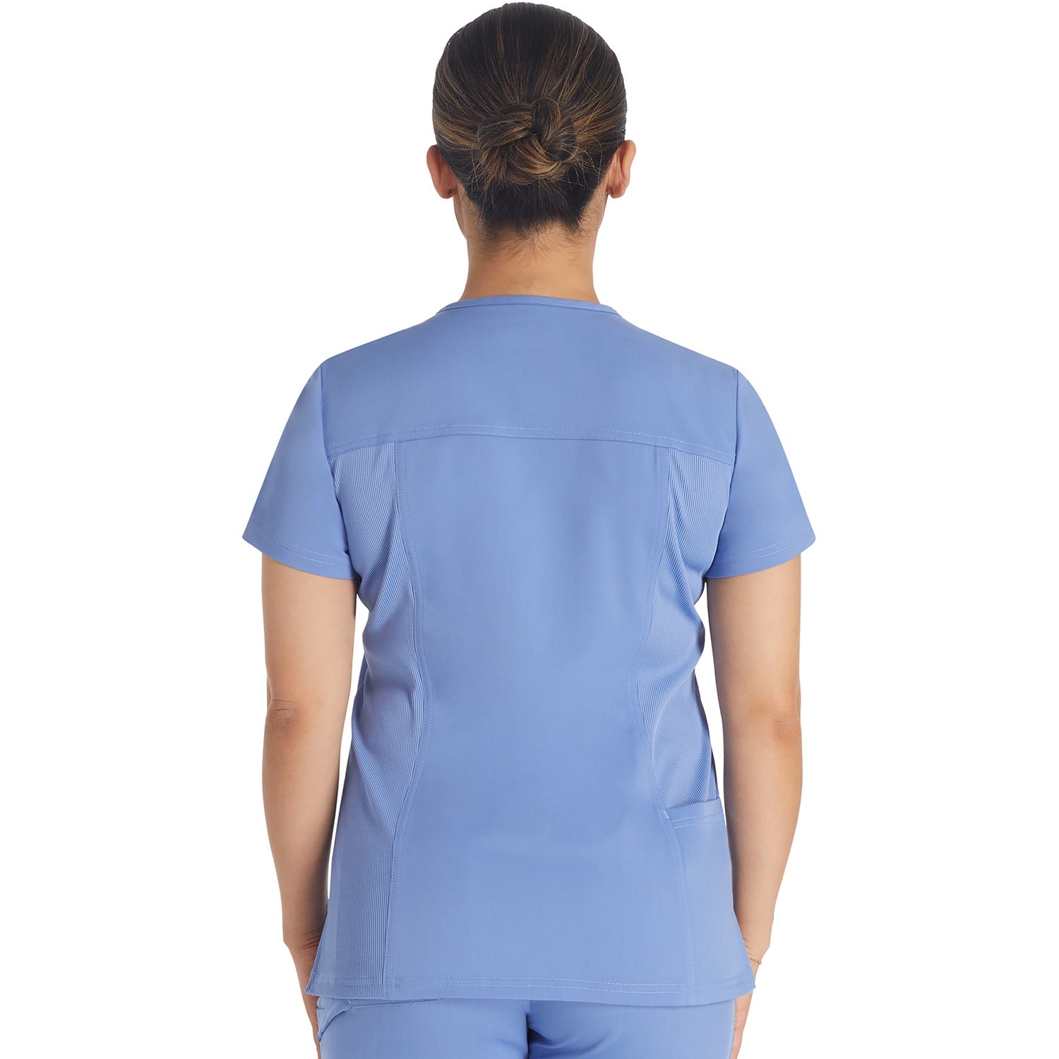 Women's Balance Notched V-Neck Scrub Top - Image 2