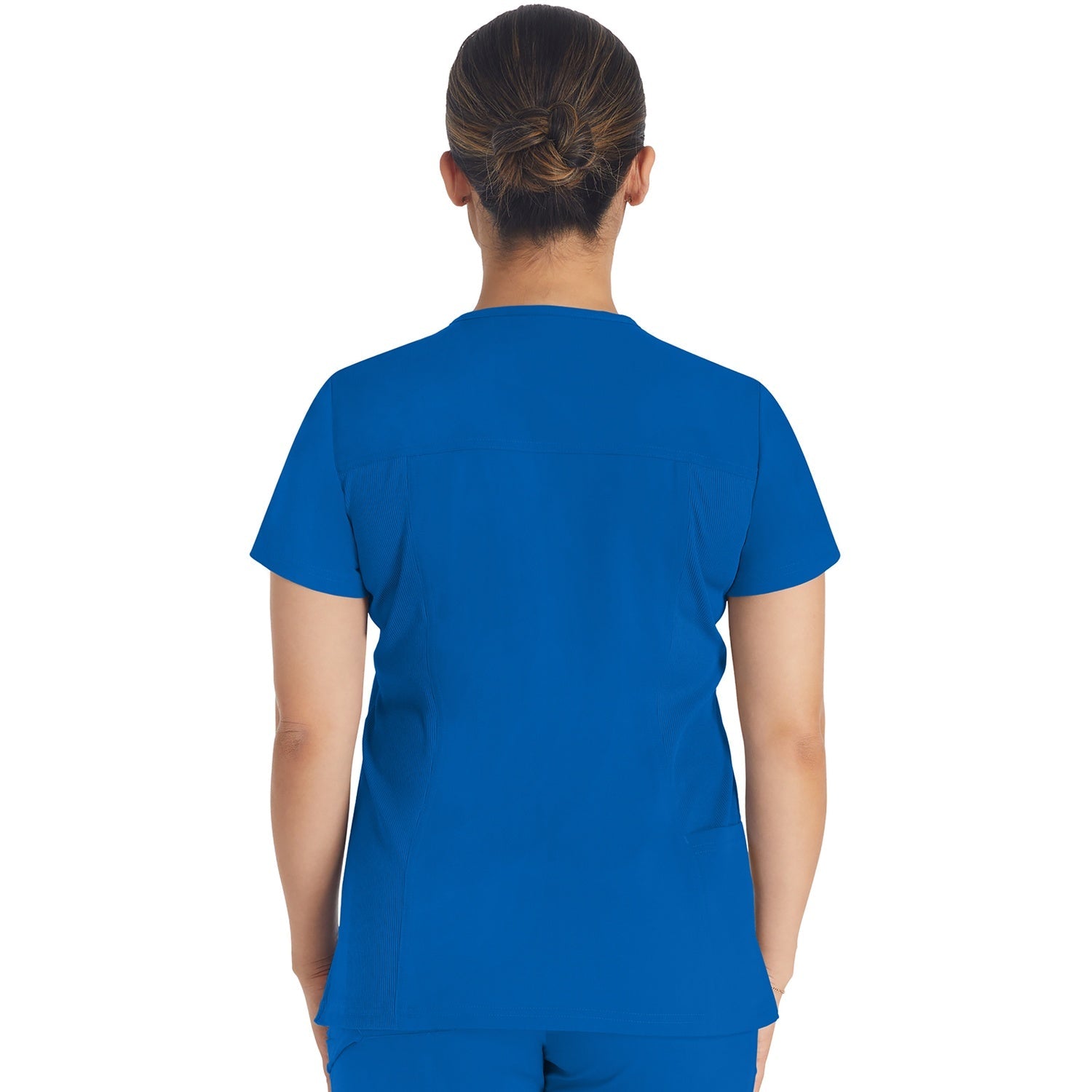 Women's Balance Notched V-Neck Scrub Top - Image 2