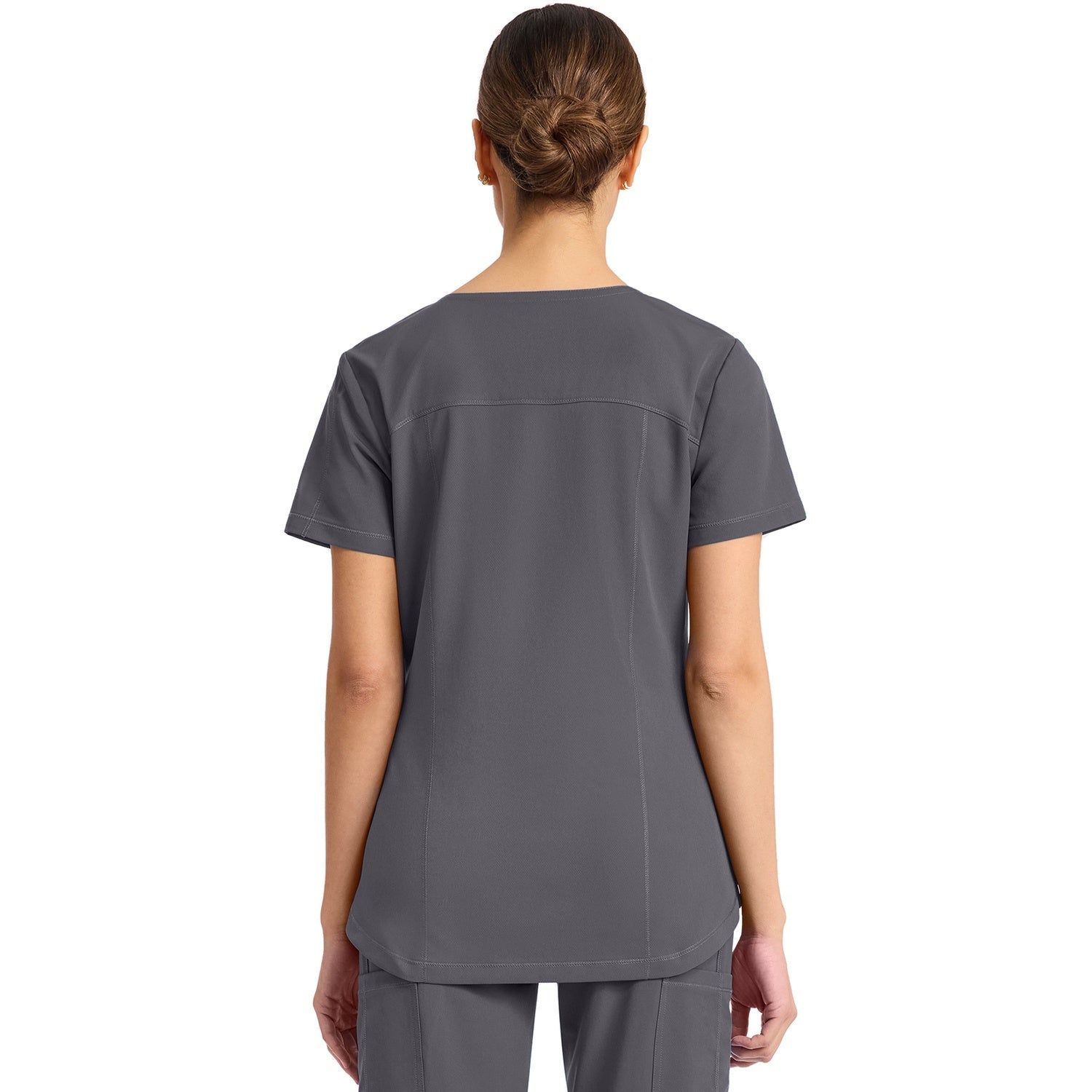 Women's Dynamix V-Neck Scrub Top - Image 2