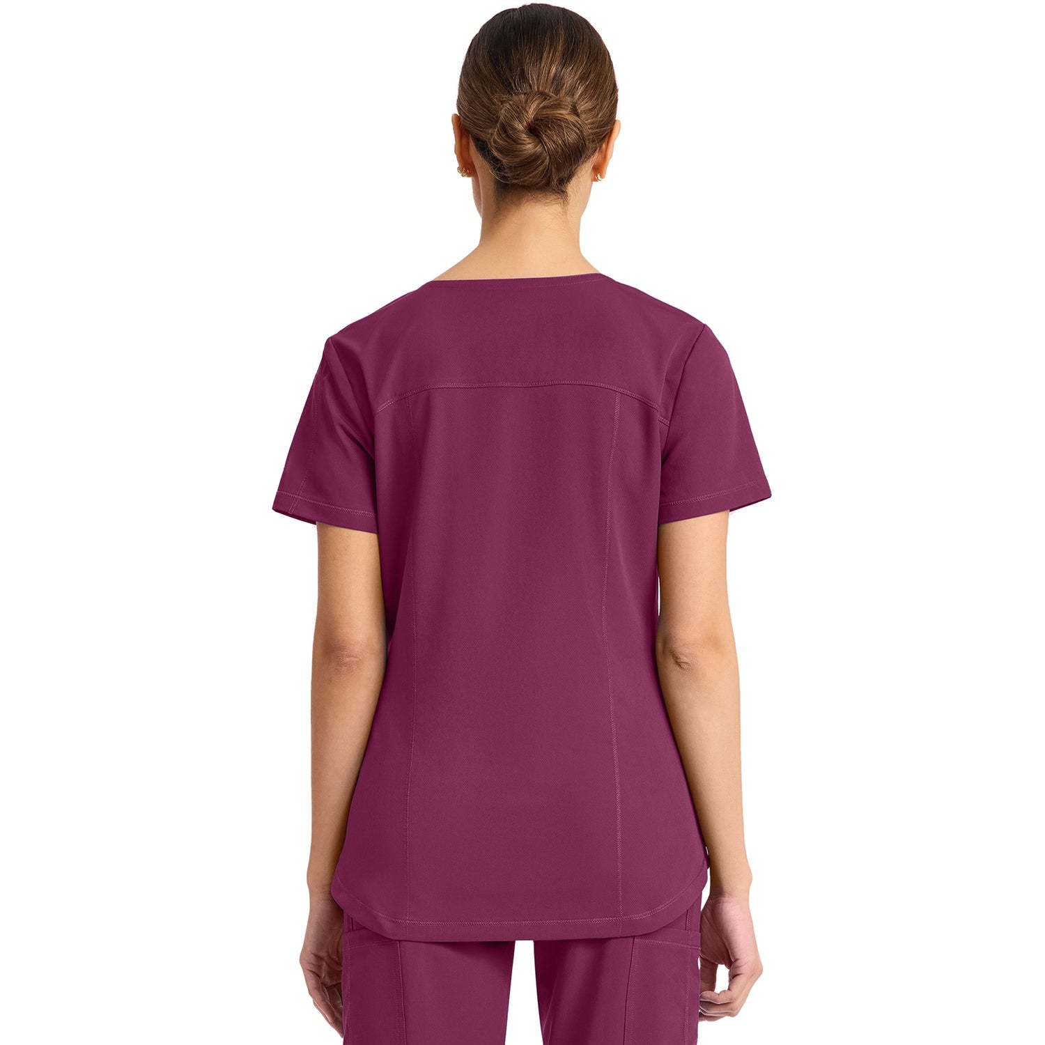 Women's Dynamix V-Neck Scrub Top - Image 2