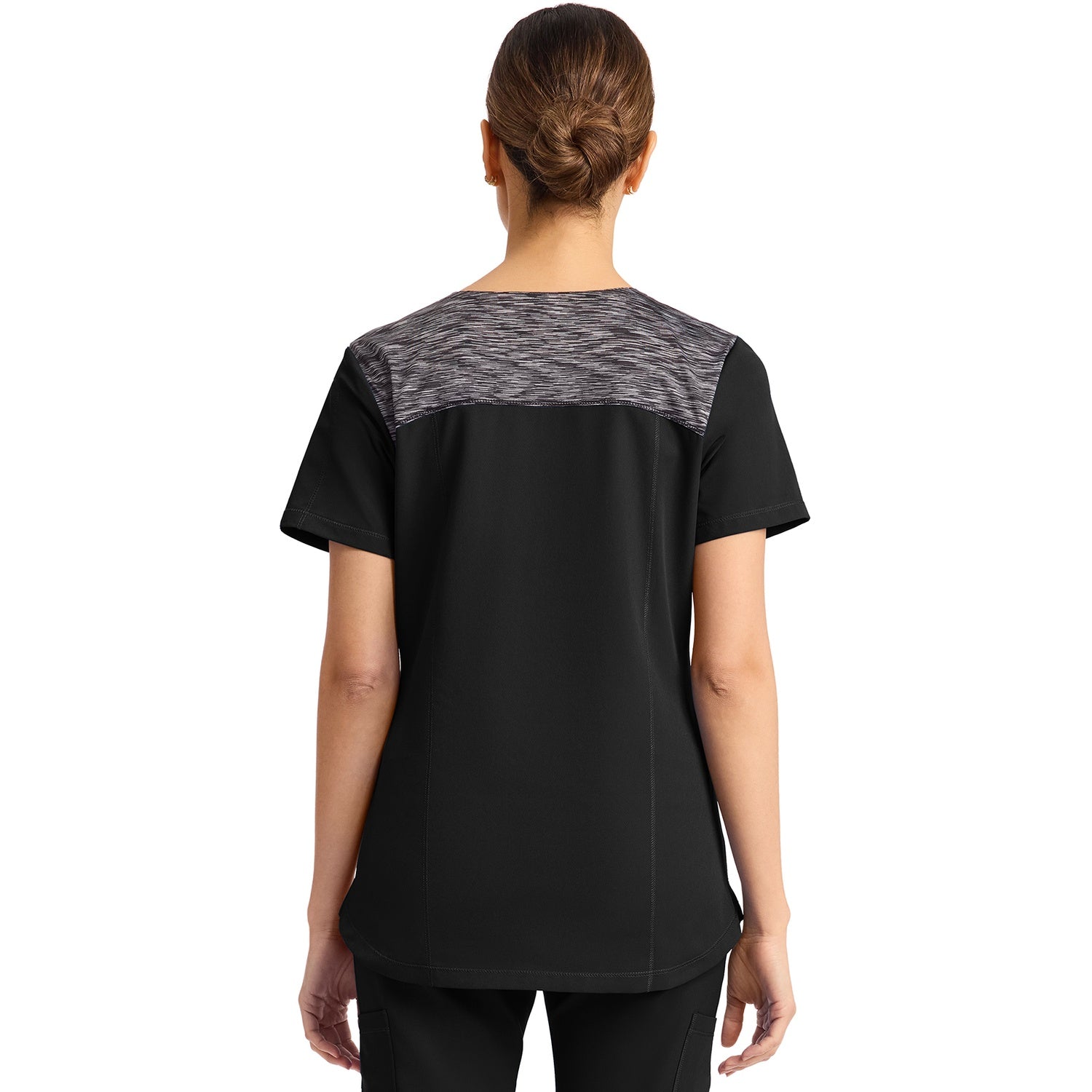 Women's Dynamix V-Neck Scrub Top - Image 2