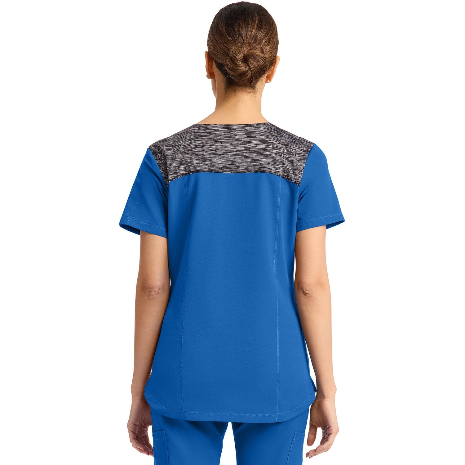Women's Dynamix V-Neck Scrub Top - Image 2