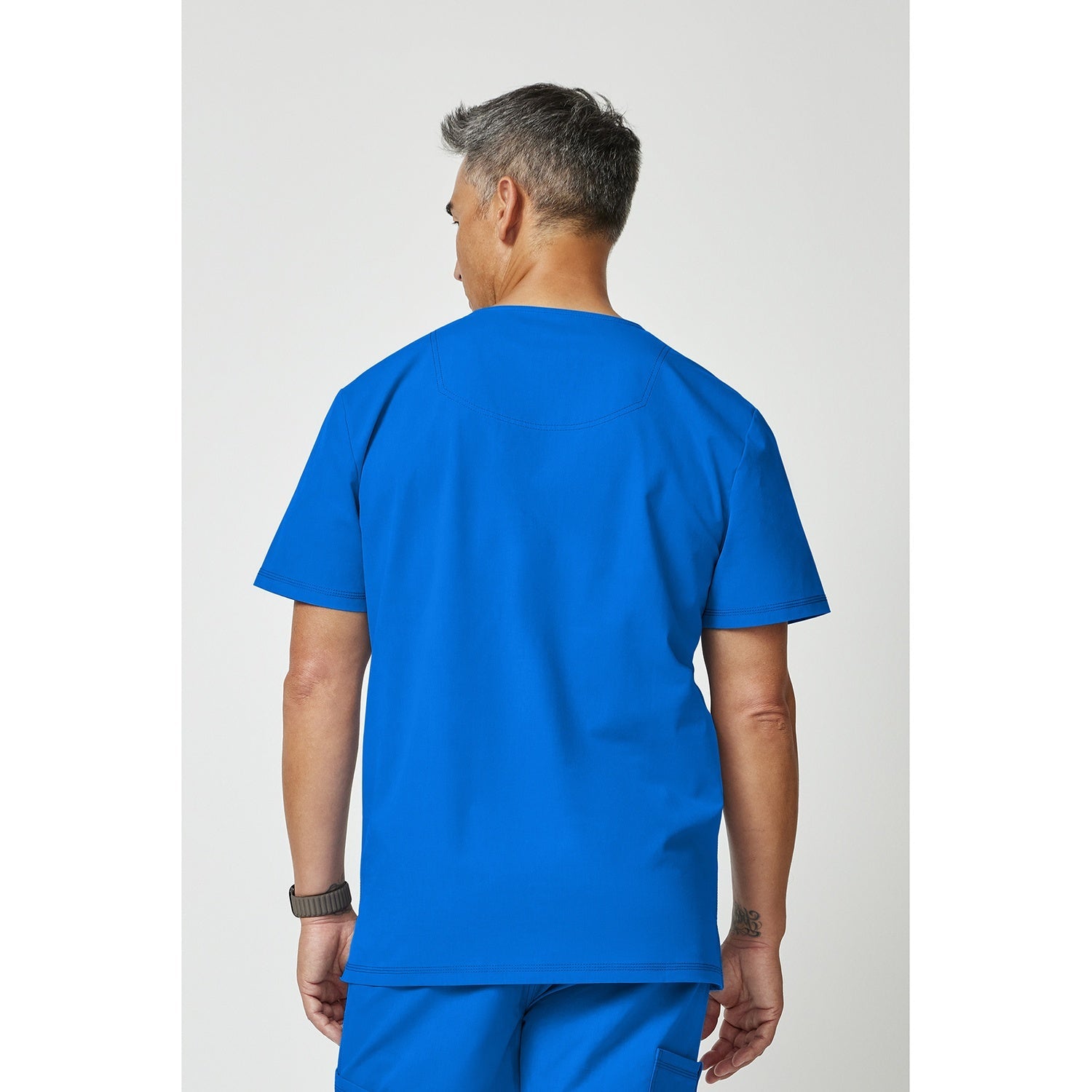 Men's Forge V-Neck Scrub Top - Image 2