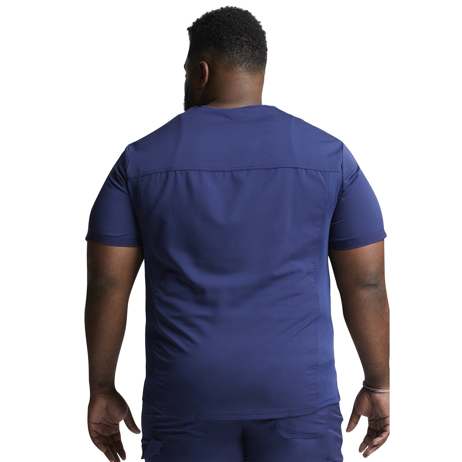 Men's Balance Tuckable V-Neck Scrub Top - Image 2
