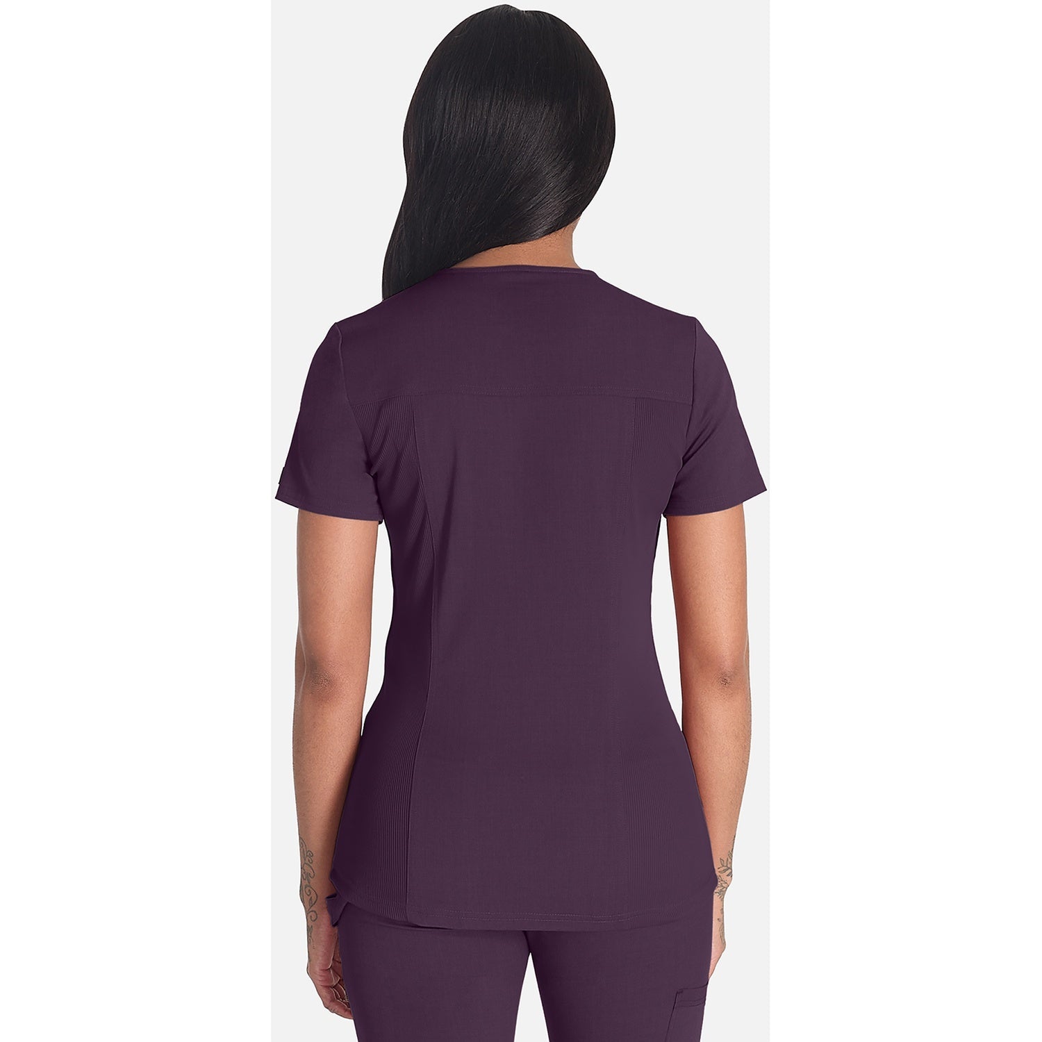 Women's Balance V-Neck Scrub Top - Image 2
