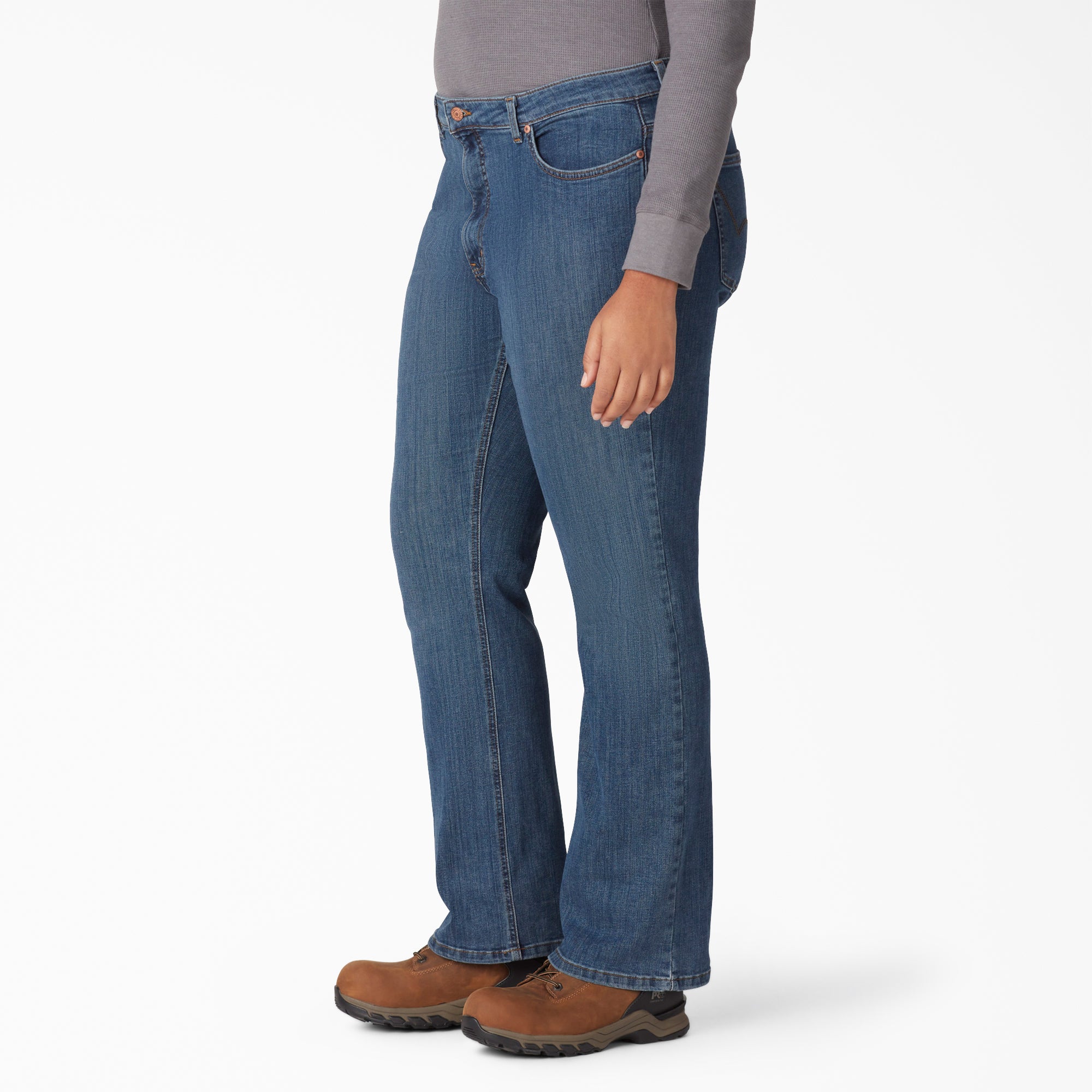 Women's Plus Perfect Shape Bootcut Jeans - Image 3