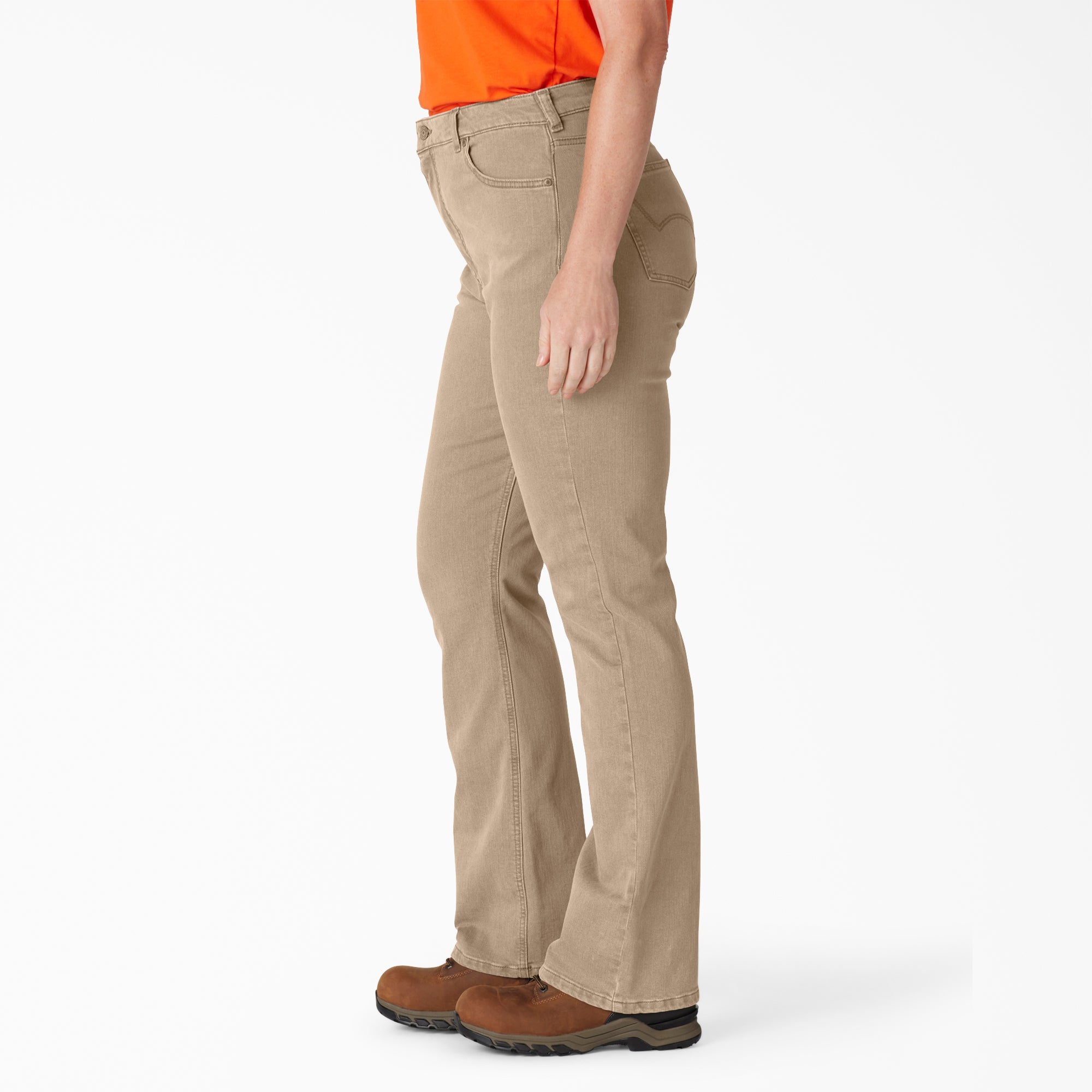 Women's Plus Perfect Shape High Waist Bootcut Jeans - Image 3
