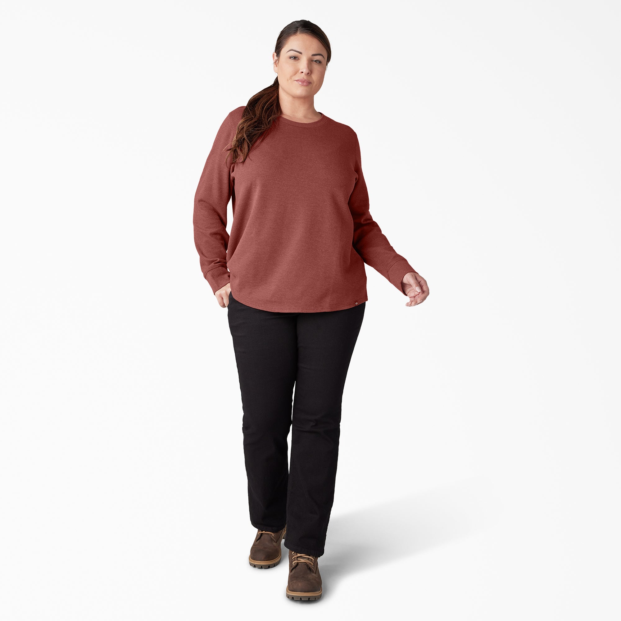 Women's Plus Long Sleeve Thermal Shirt - Image 5