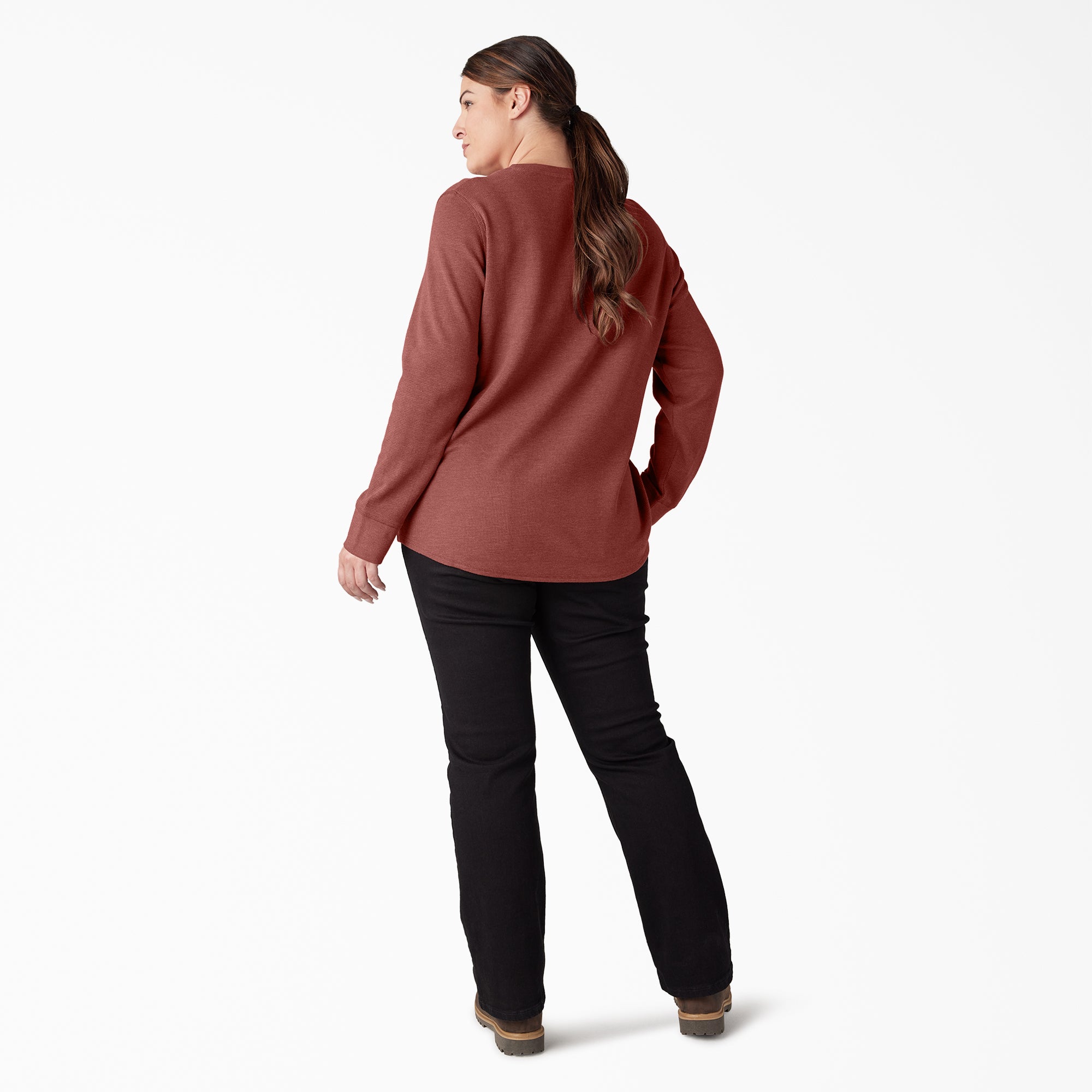 Women's Plus Long Sleeve Thermal Shirt - Image 6