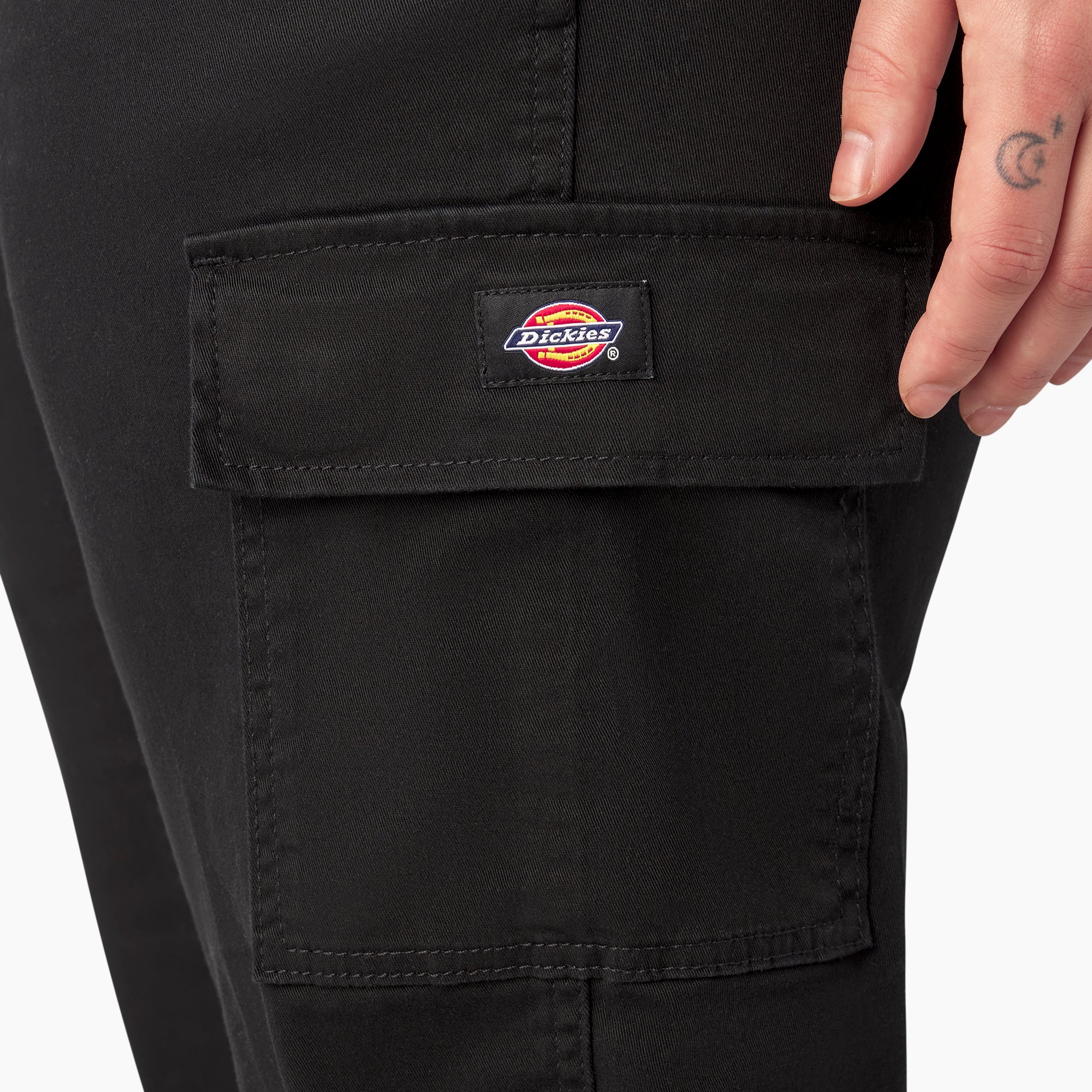 Women's Plus High Rise Fit Cargo Pants - Image 9