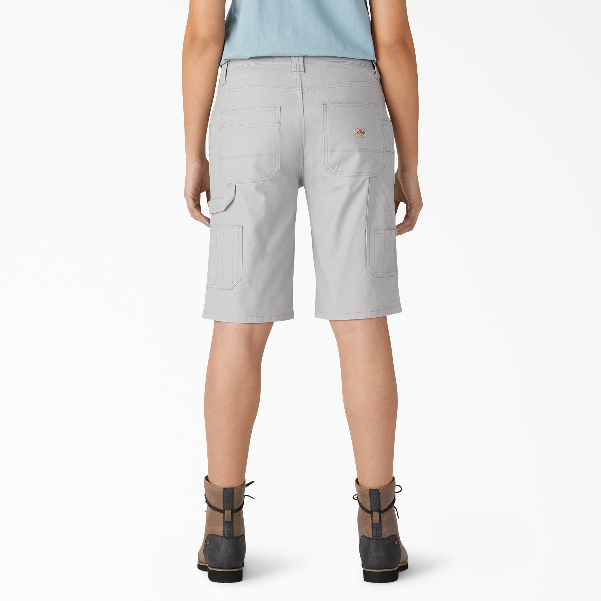 Women's Relaxed Fit Duck Carpenter Shorts. 11 - Image 2