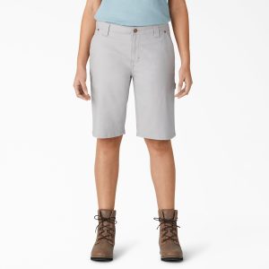 Women's Relaxed Fit Duck Carpenter Shorts. 11