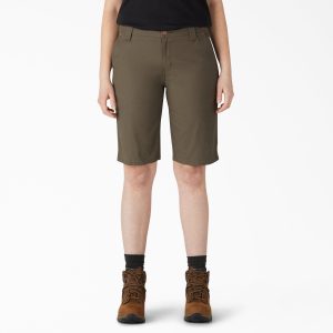 Women's Relaxed Fit Duck Carpenter Shorts. 11
