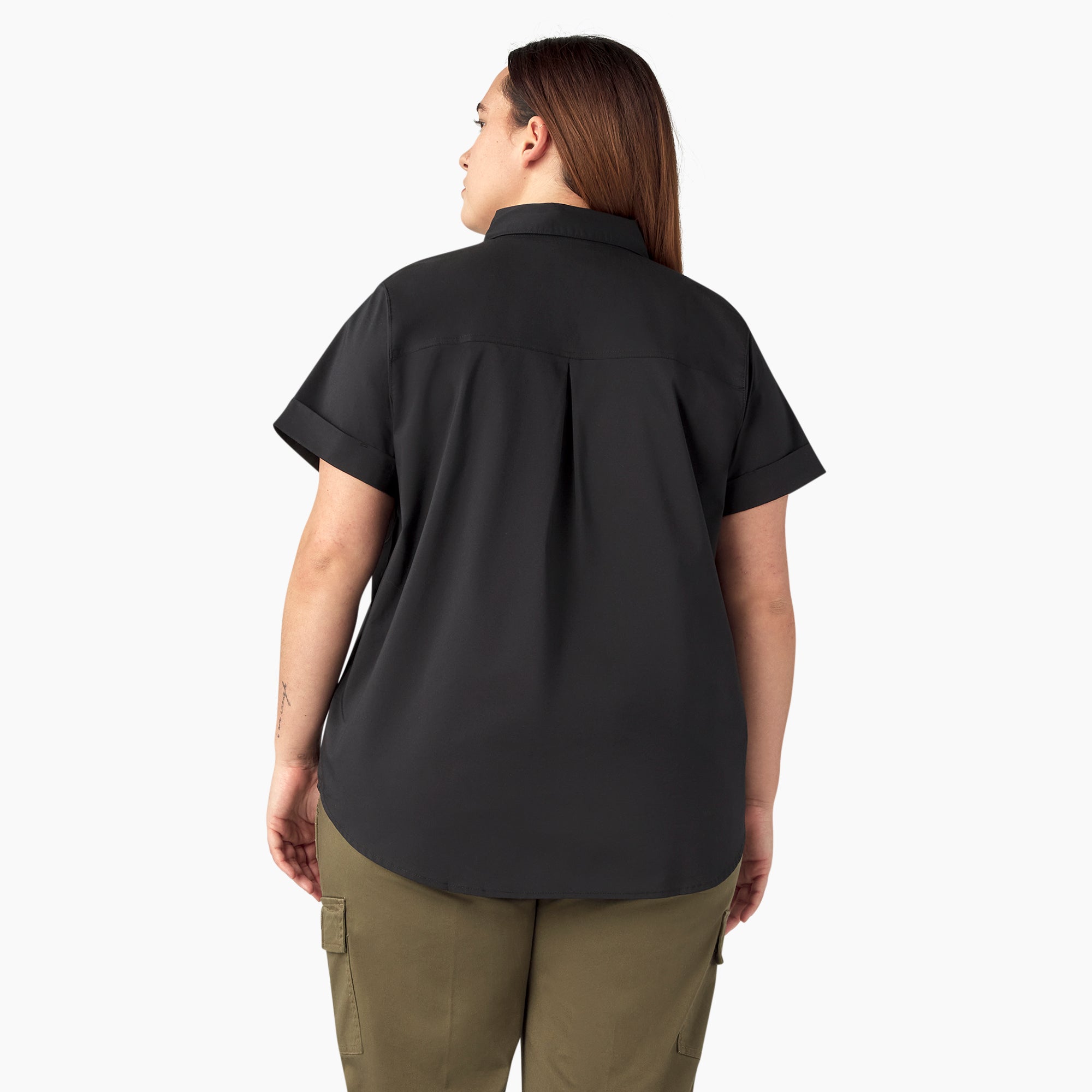 Women's Plus Button-Up Shirt - Image 2