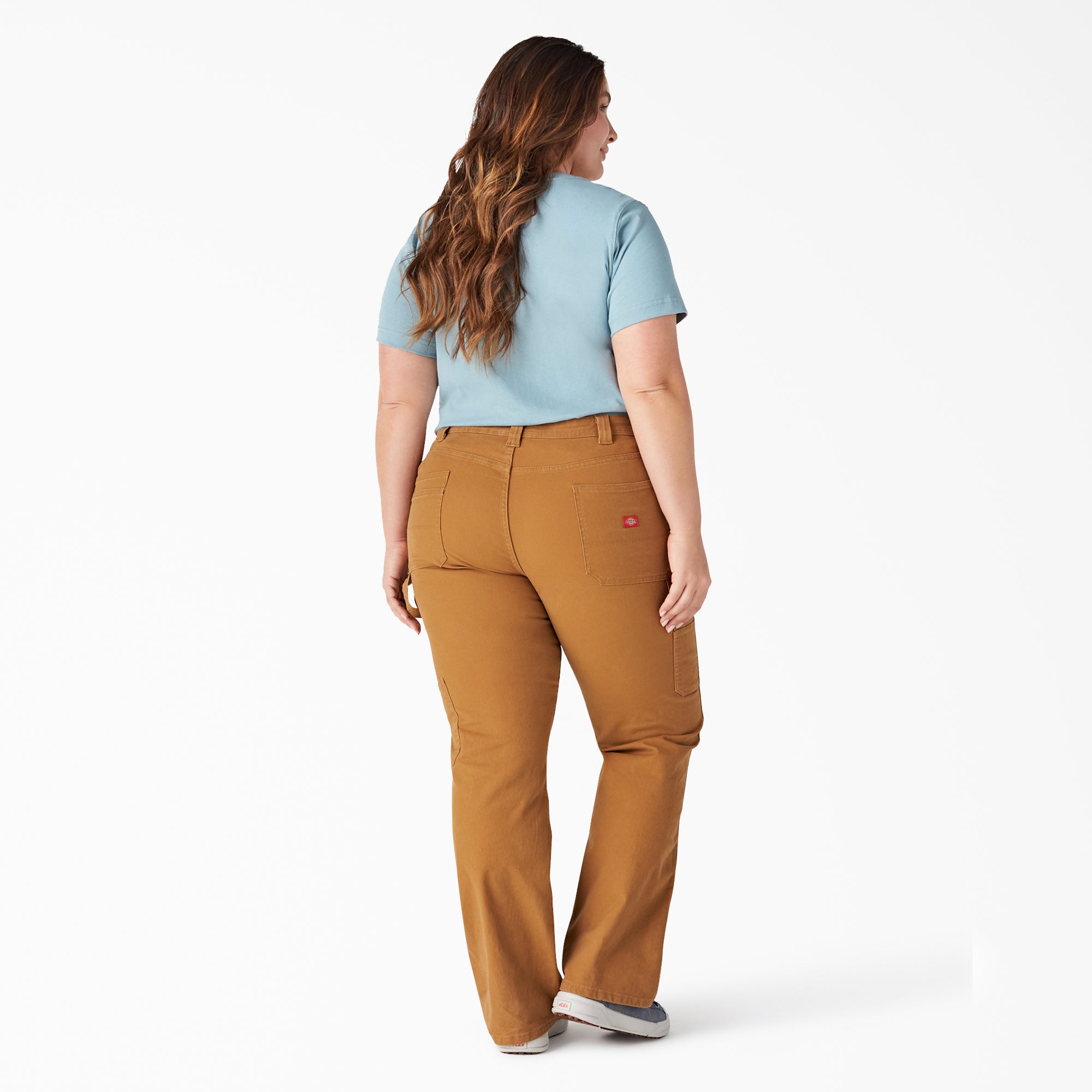 Women's Plus Heavyweight Short Sleeve Pocket T-Shirt - Image 4