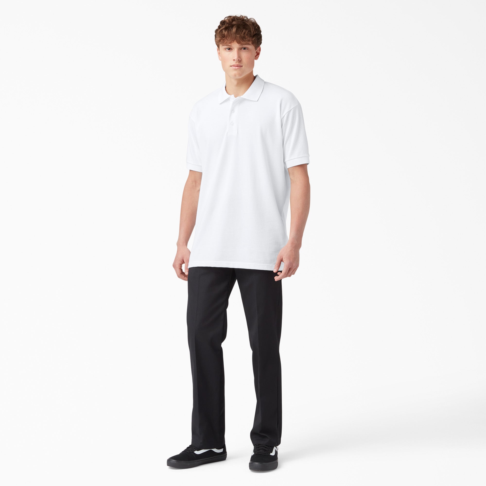 Adult Size Piqué Short Sleeve Polo - Image 4