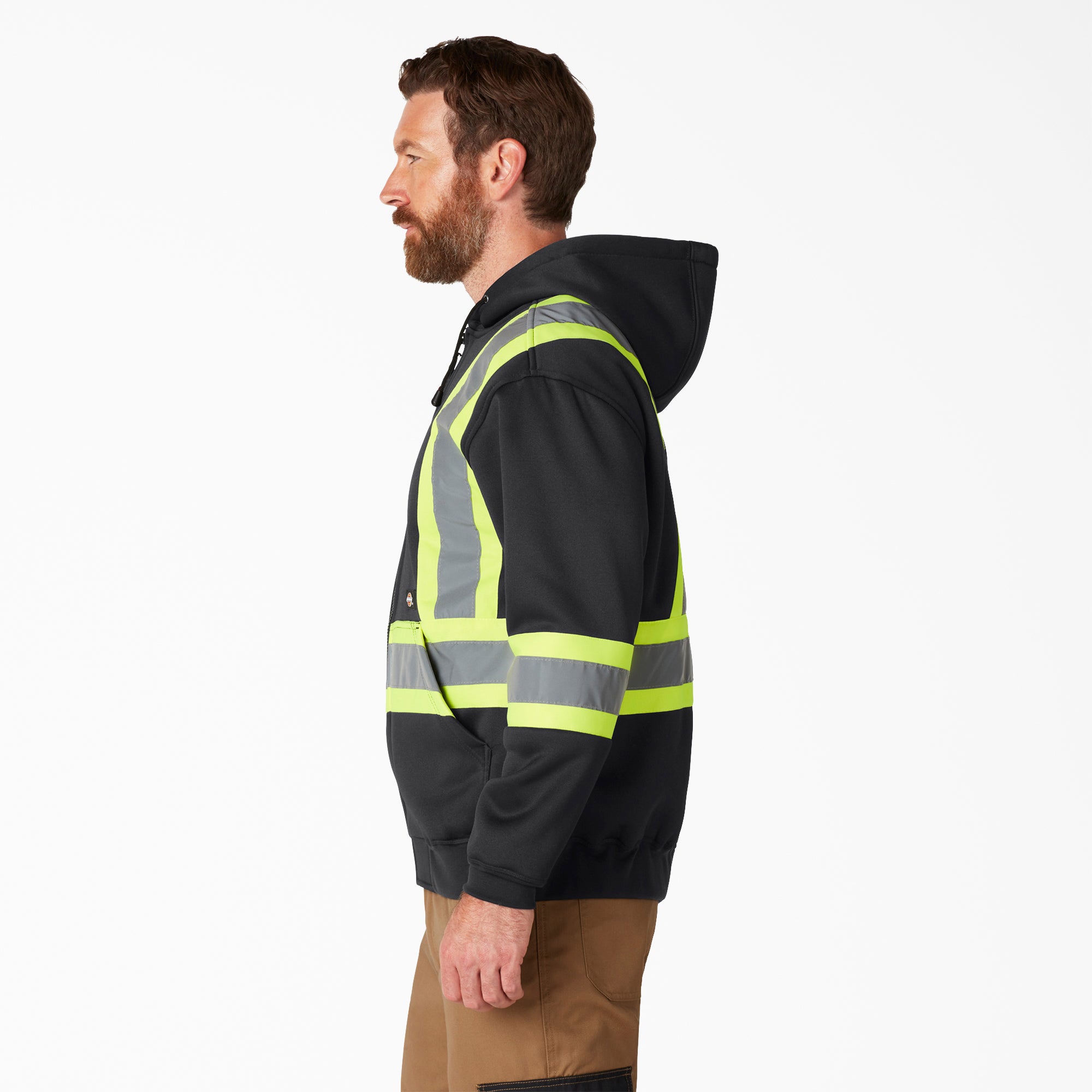 Hi Vis Safety Hoodie - Image 3