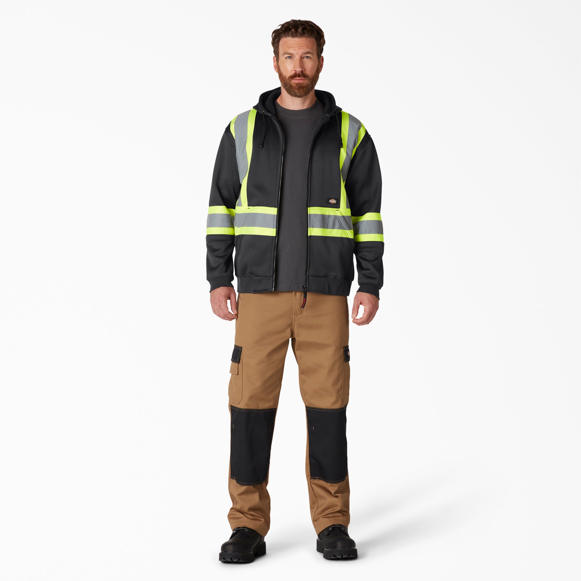 Hi Vis Safety Hoodie - Image 4