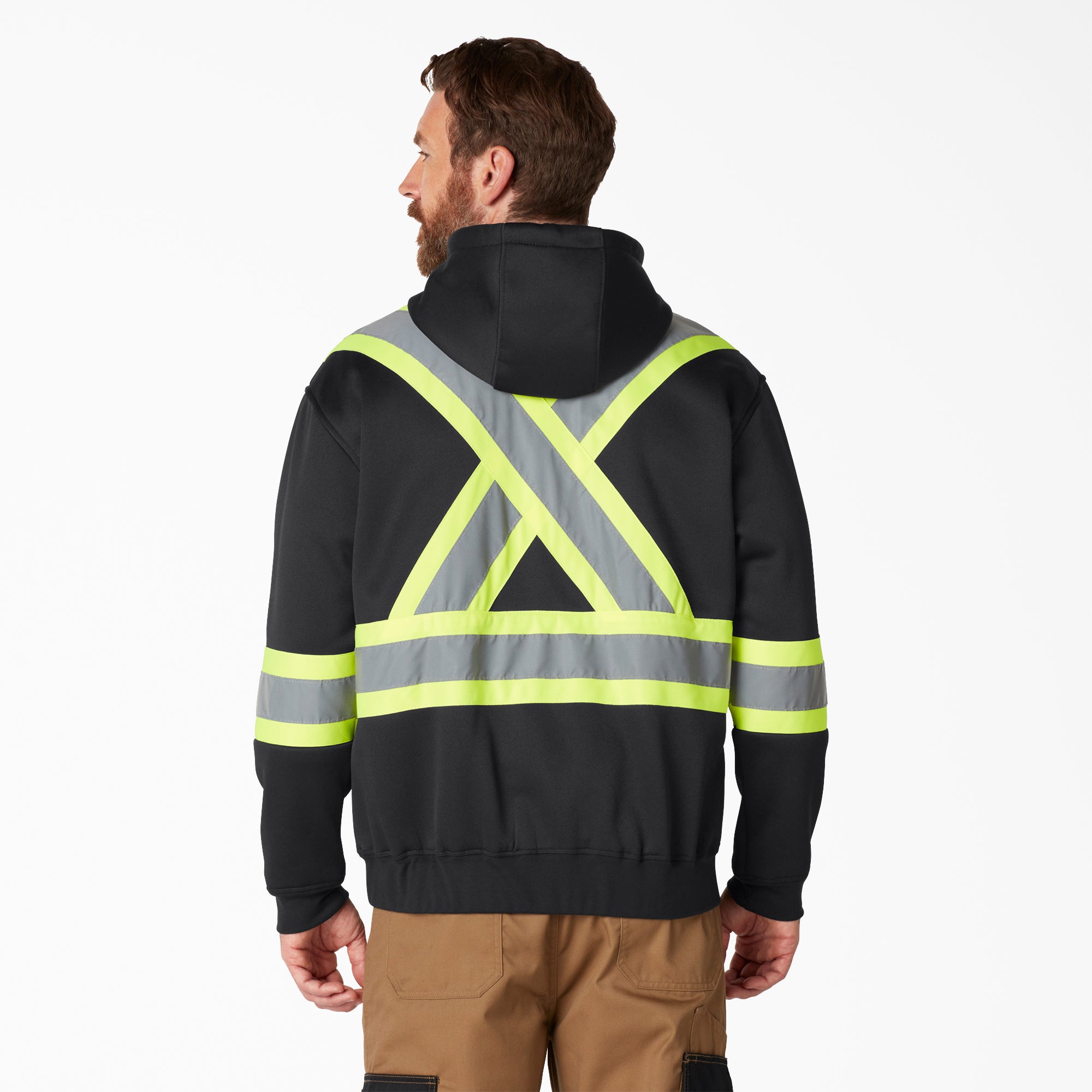 Hi Vis Safety Hoodie - Image 2