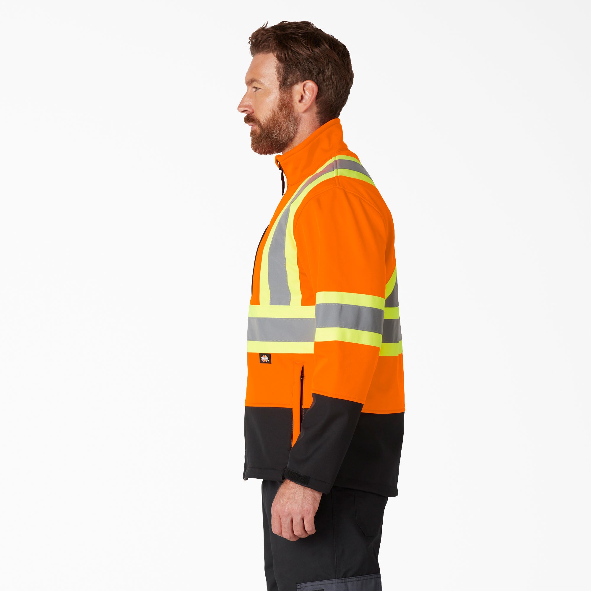 Hi Vis Safety Softshell Jacket - Image 3