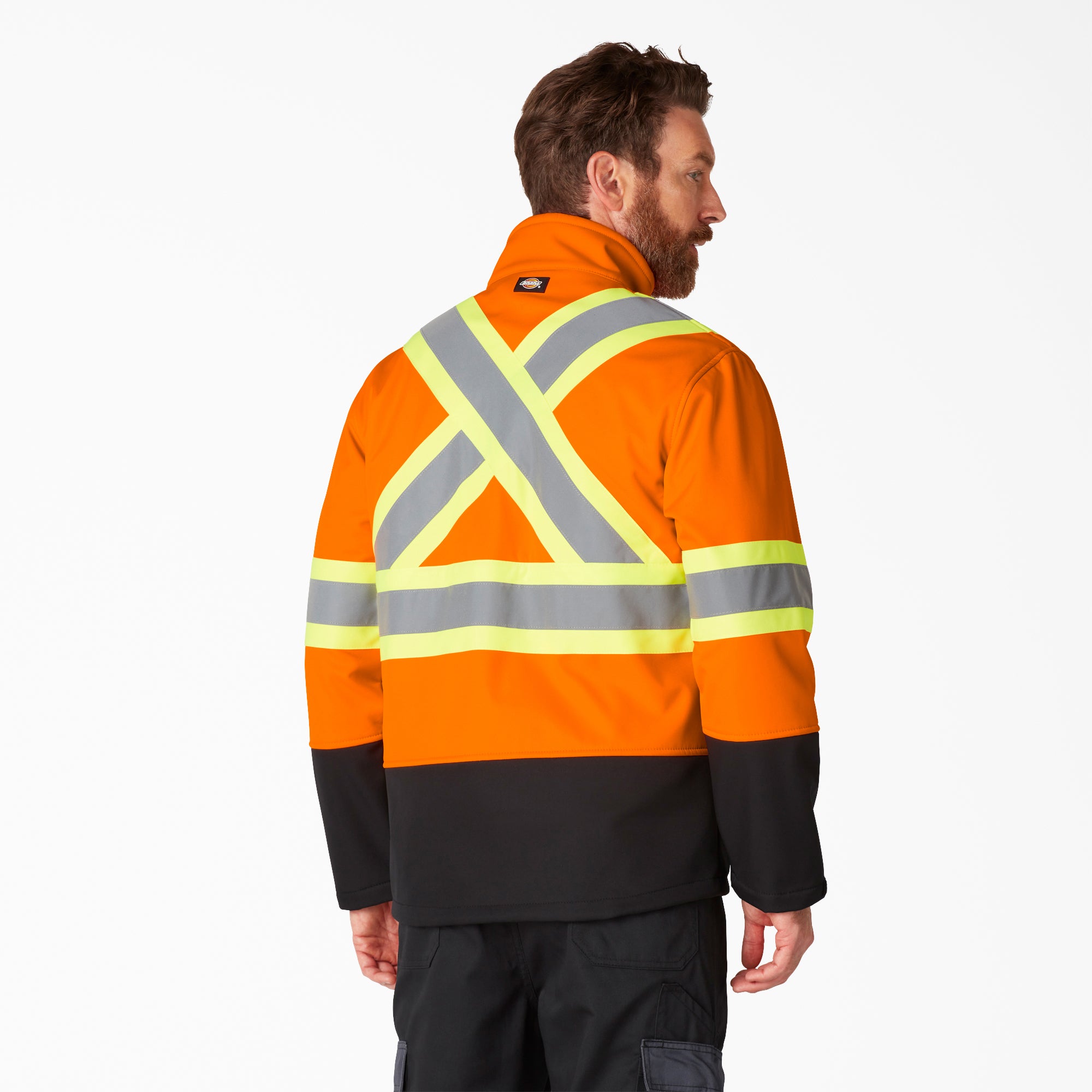 Hi Vis Safety Softshell Jacket - Image 2