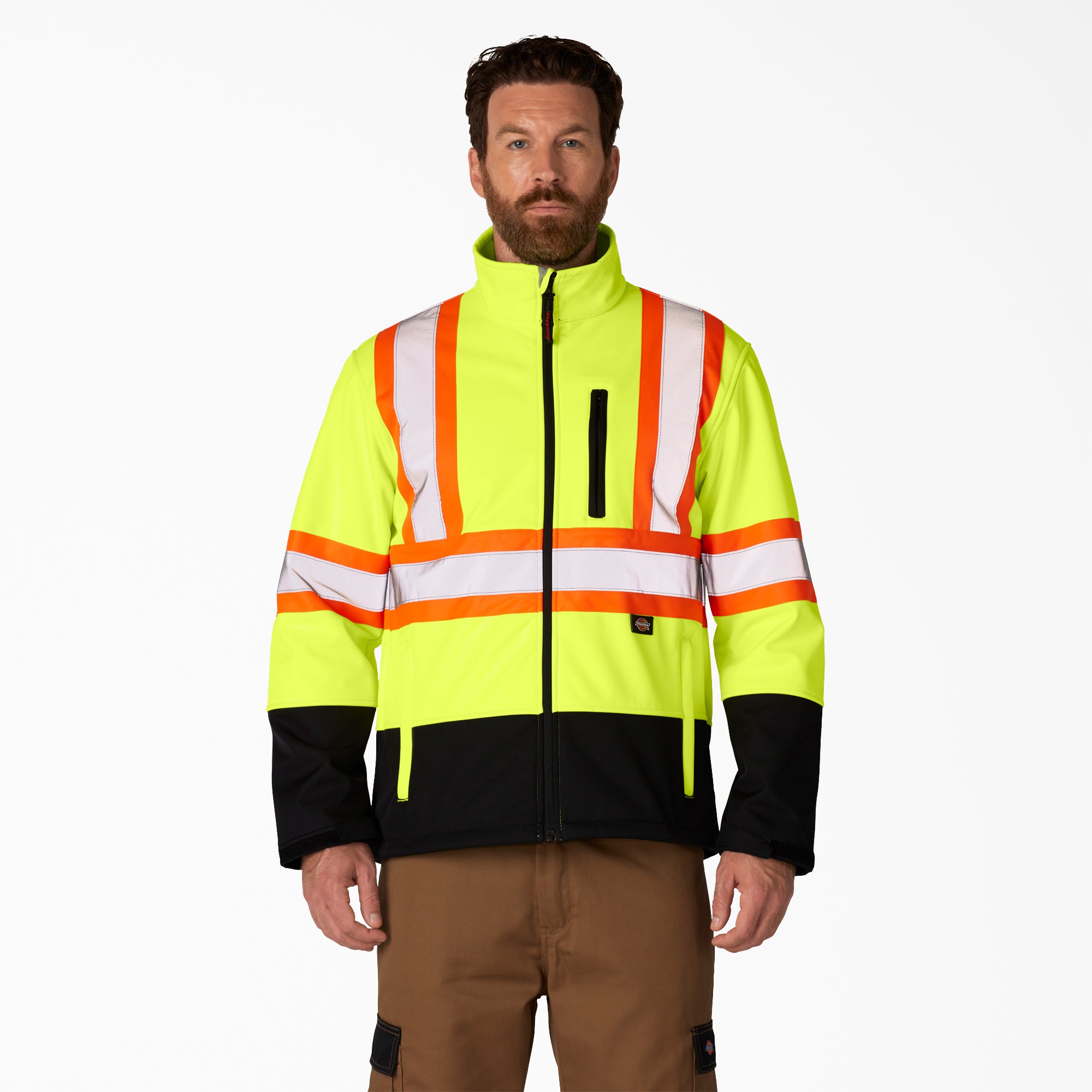 Hi Vis Safety Softshell Jacket - Image 5