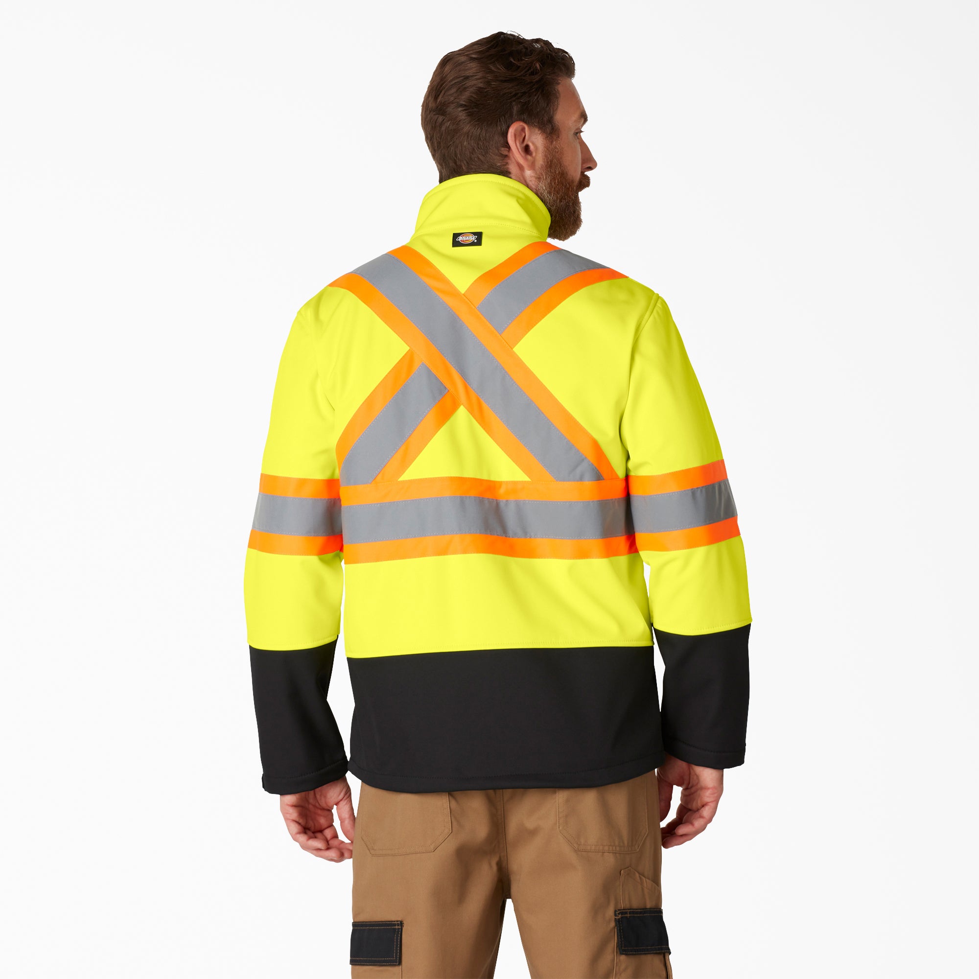 Hi Vis Safety Softshell Jacket - Image 2