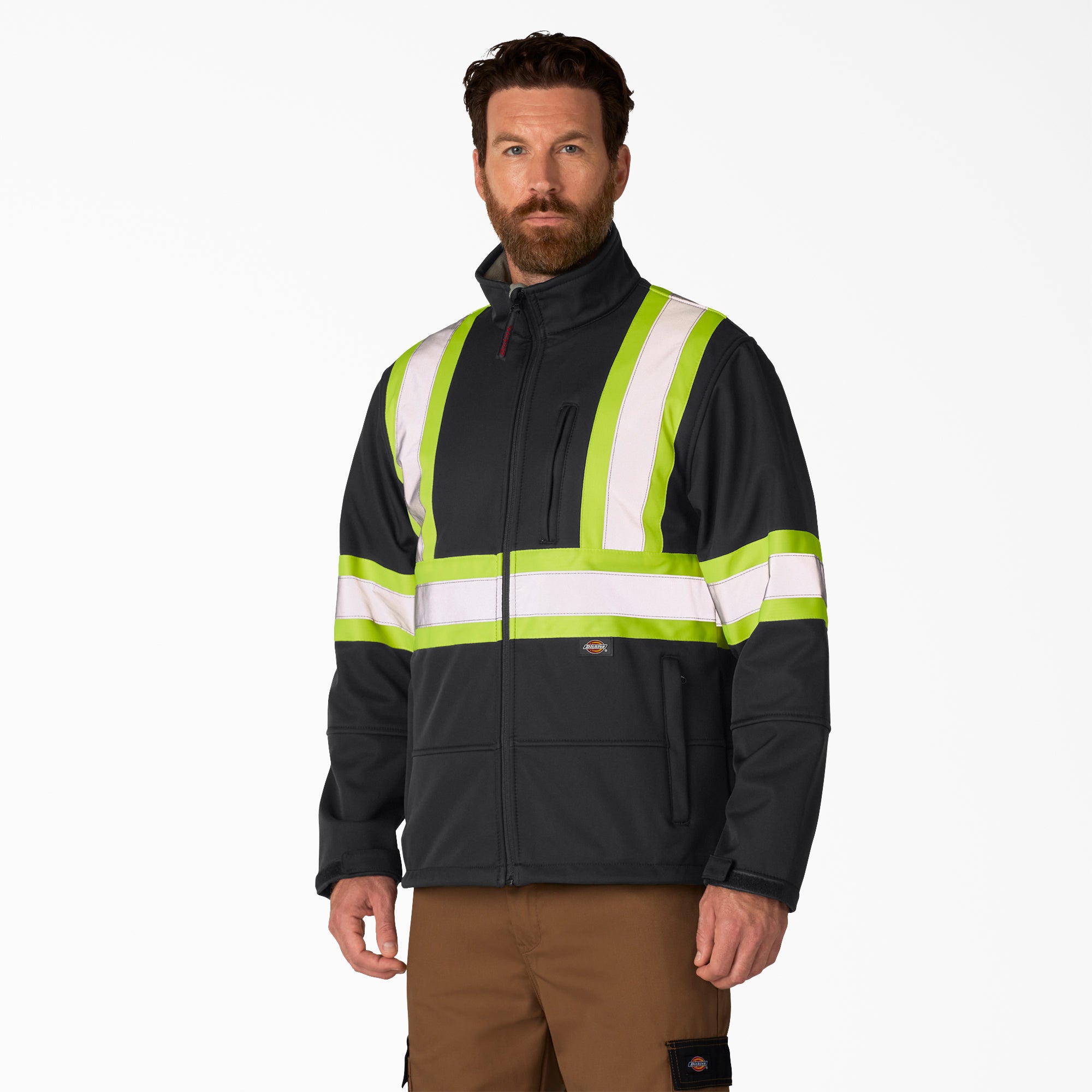 Hi Vis Safety Softshell Jacket - Image 5