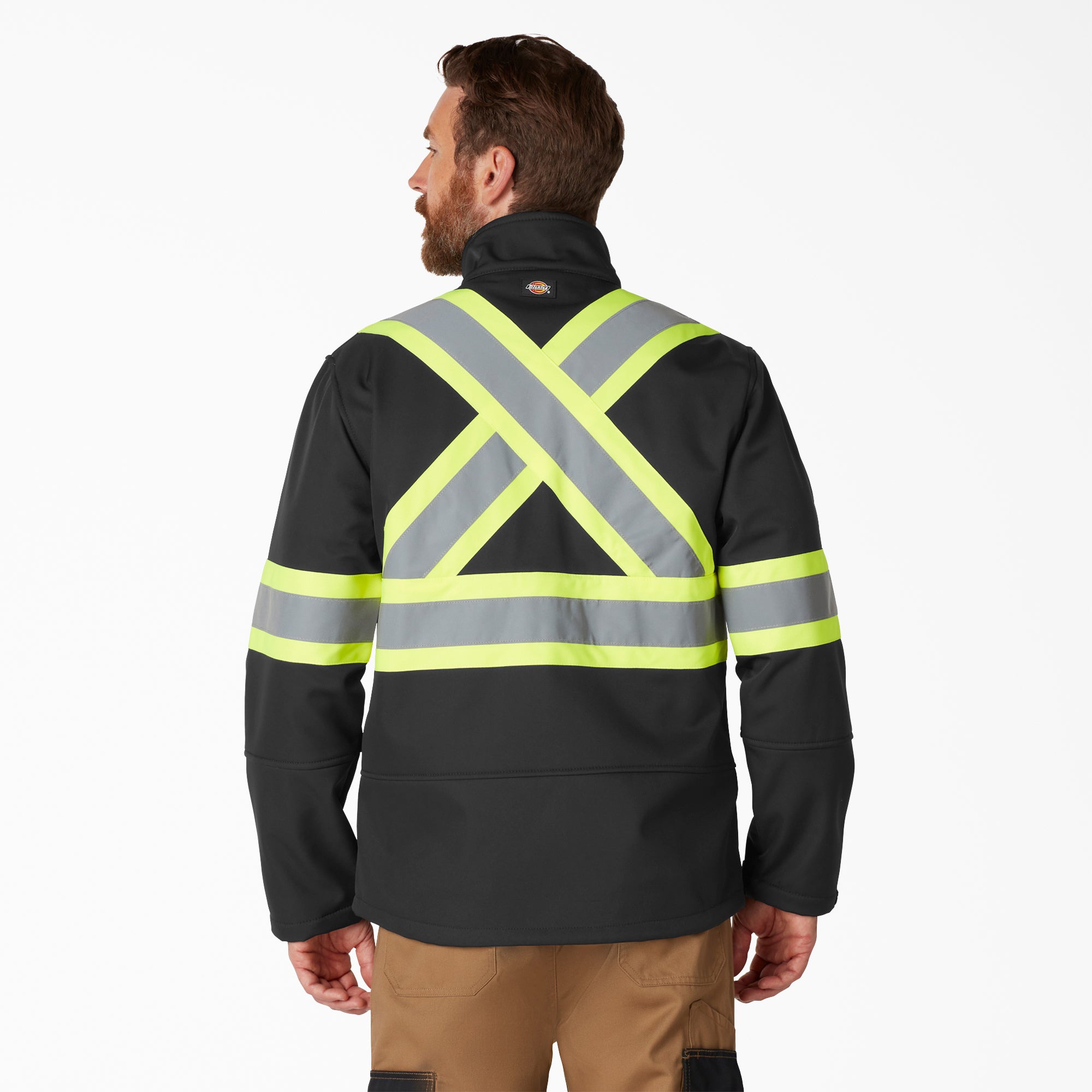 Hi Vis Safety Softshell Jacket - Image 2
