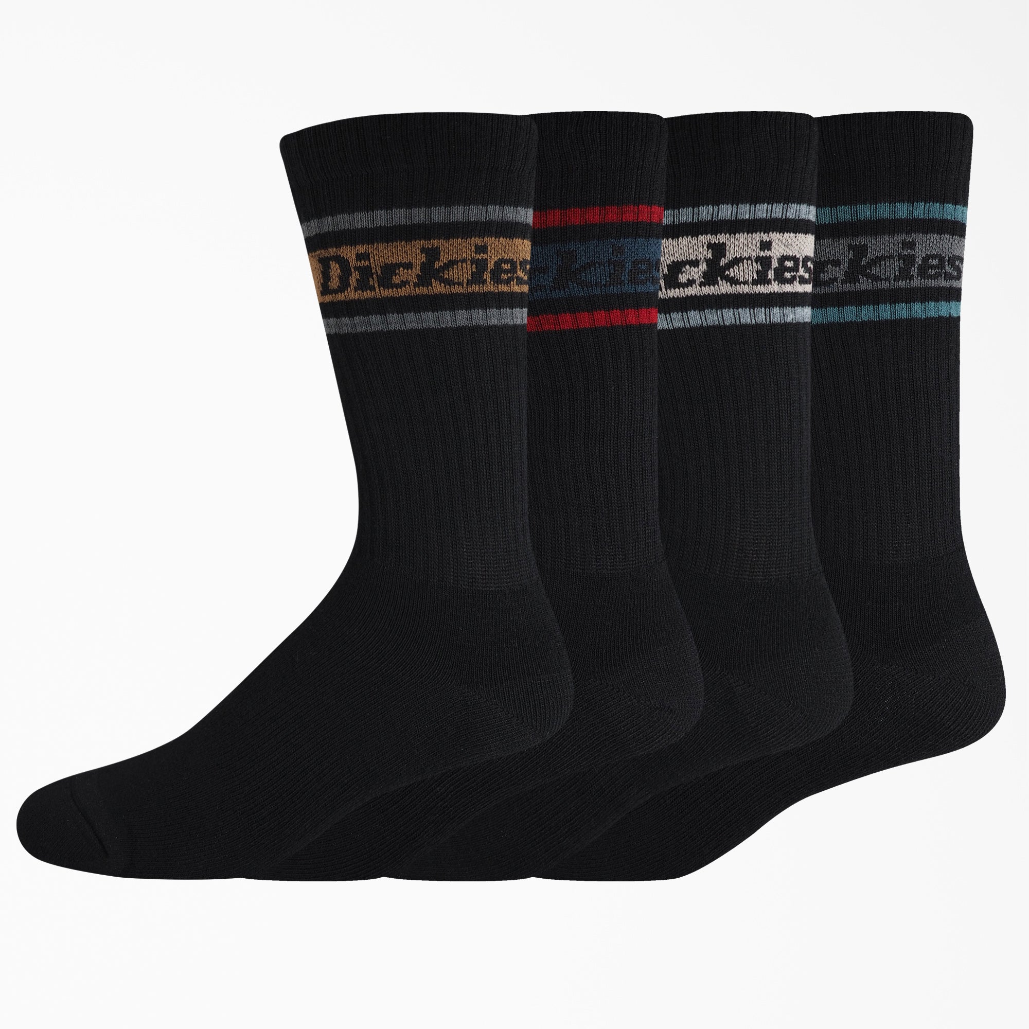 Rugby Stripe Socks. Size 6-12. 4-Pack