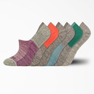 Women's Moisture Control Liner Socks. Size 6-9. 6-Pack