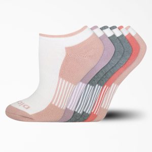 Women's Moisture Control No Show Socks. Size 6-9. 6-Pack