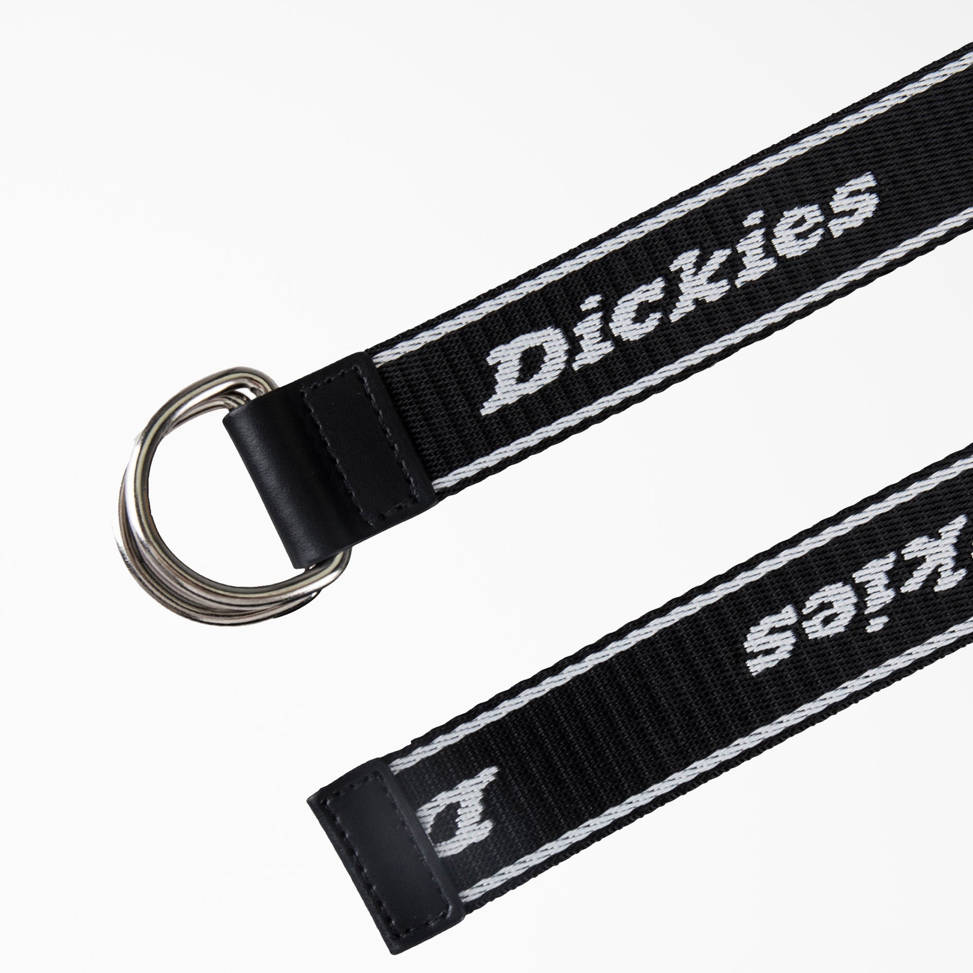 Women's D-Ring Logo Print Web Belt - Image 4