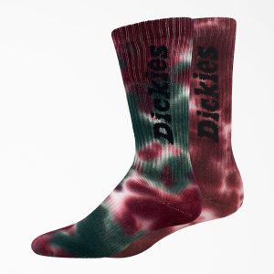 Tie-Dye Crew Socks. Size 6-12. 2-Pack