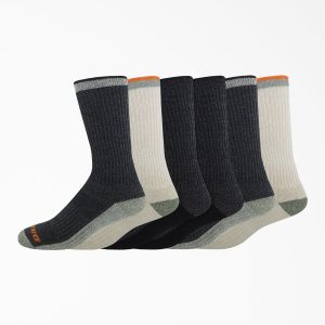 The Navigator Crew Socks. Size 6-12. 6-Pack