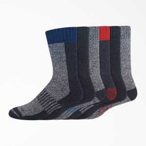 The Trekker Crew Socks. Size 6-12. 6-Pack