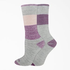 Women's Thermal Crew Socks. Size 6-9. 2-Pack