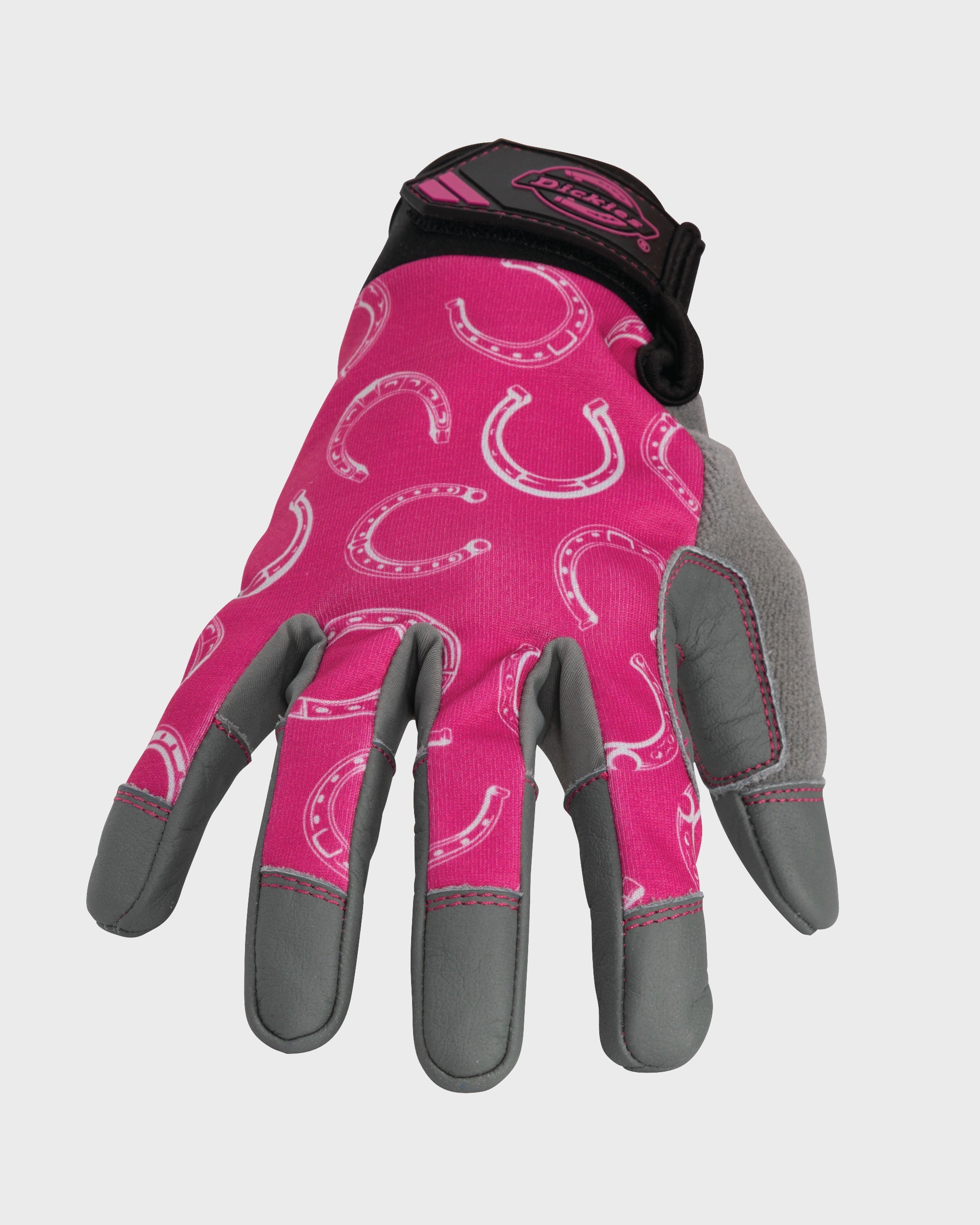 Lawn and Garden Work Gloves with Leather Palm - Image 2