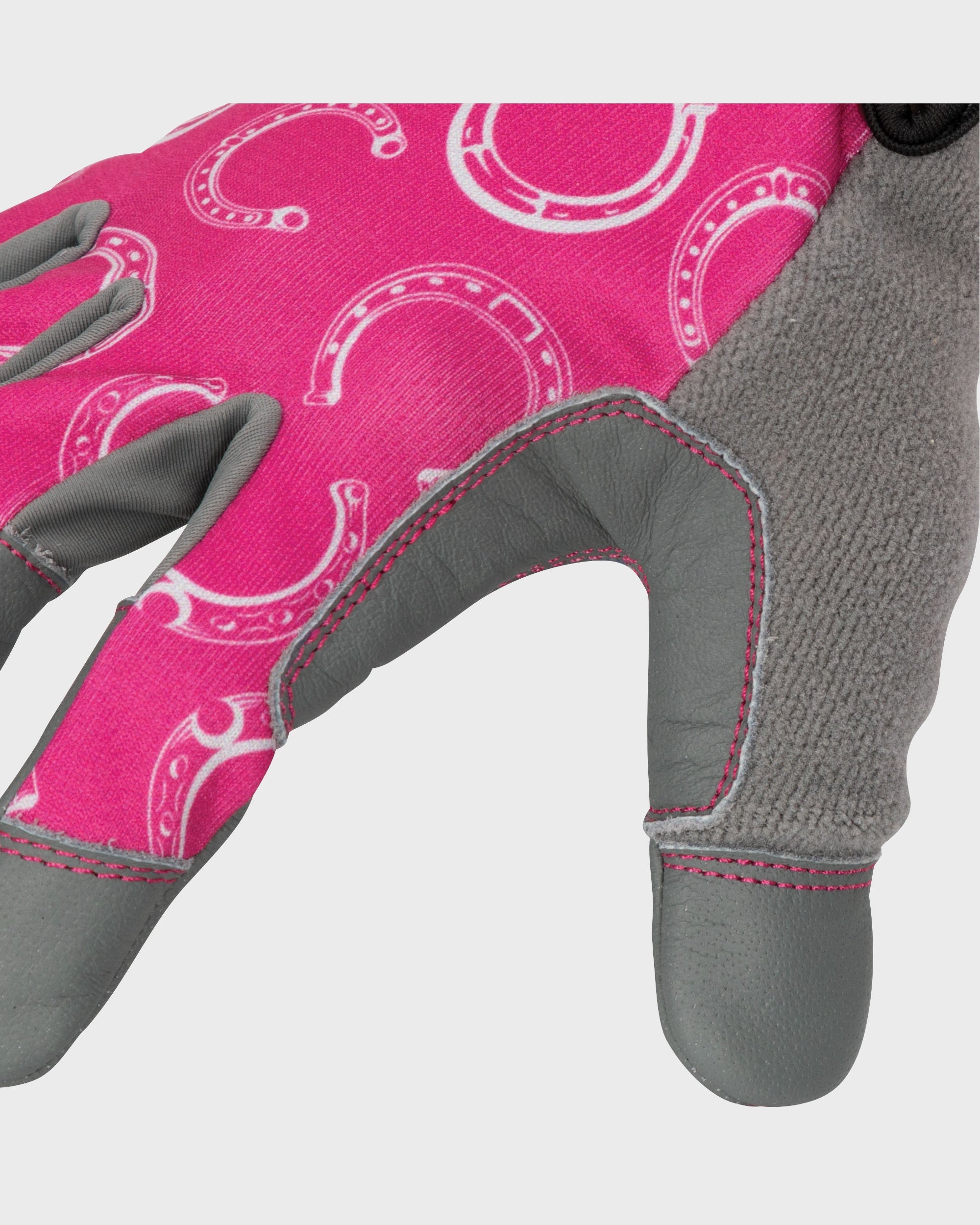 Lawn and Garden Work Gloves with Leather Palm - Image 5