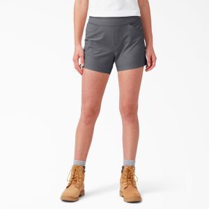 Women's Cooling Relaxed Fit Pull-On Shorts. 5