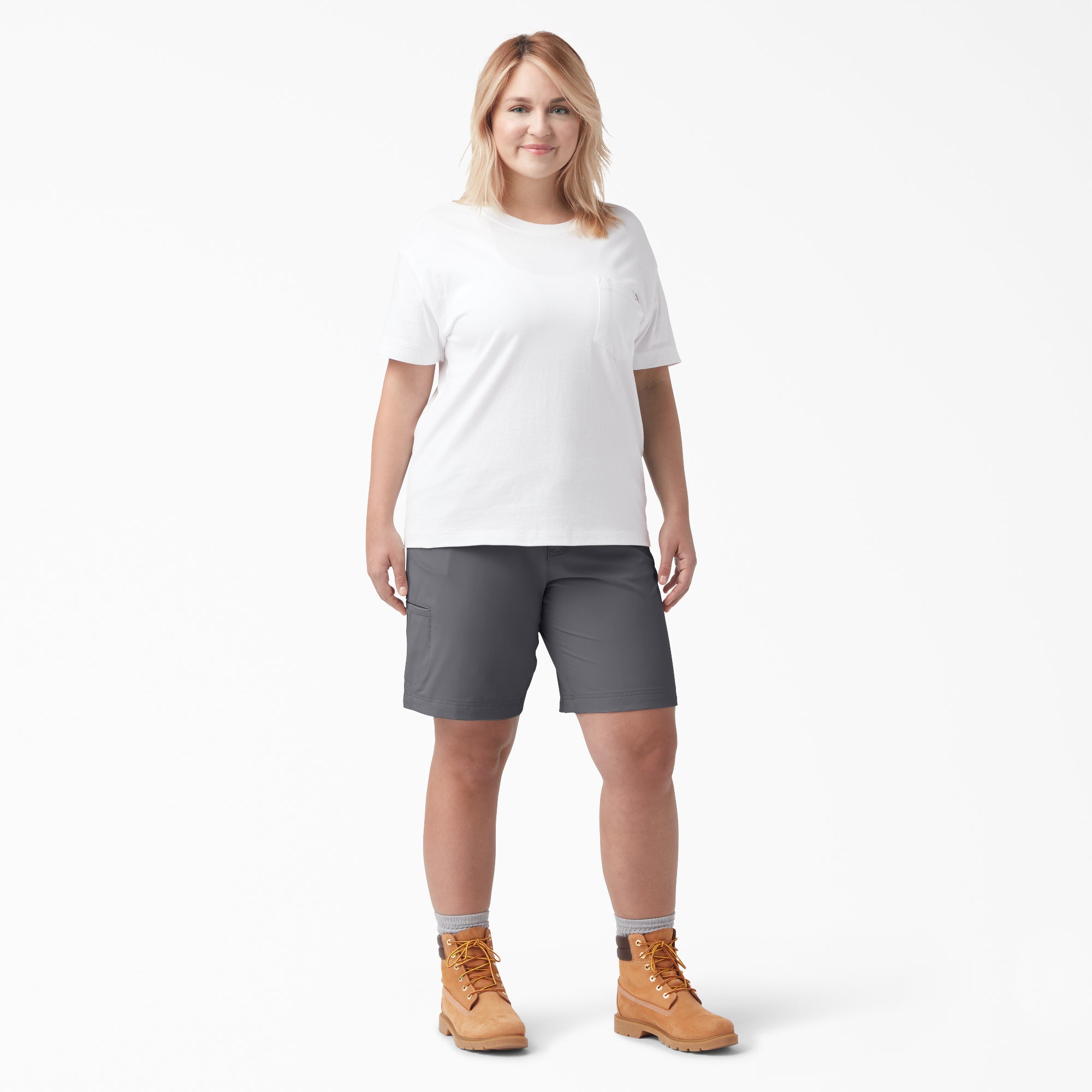 Women's Plus Cooling Relaxed Fit Shorts. 9 - Image 4