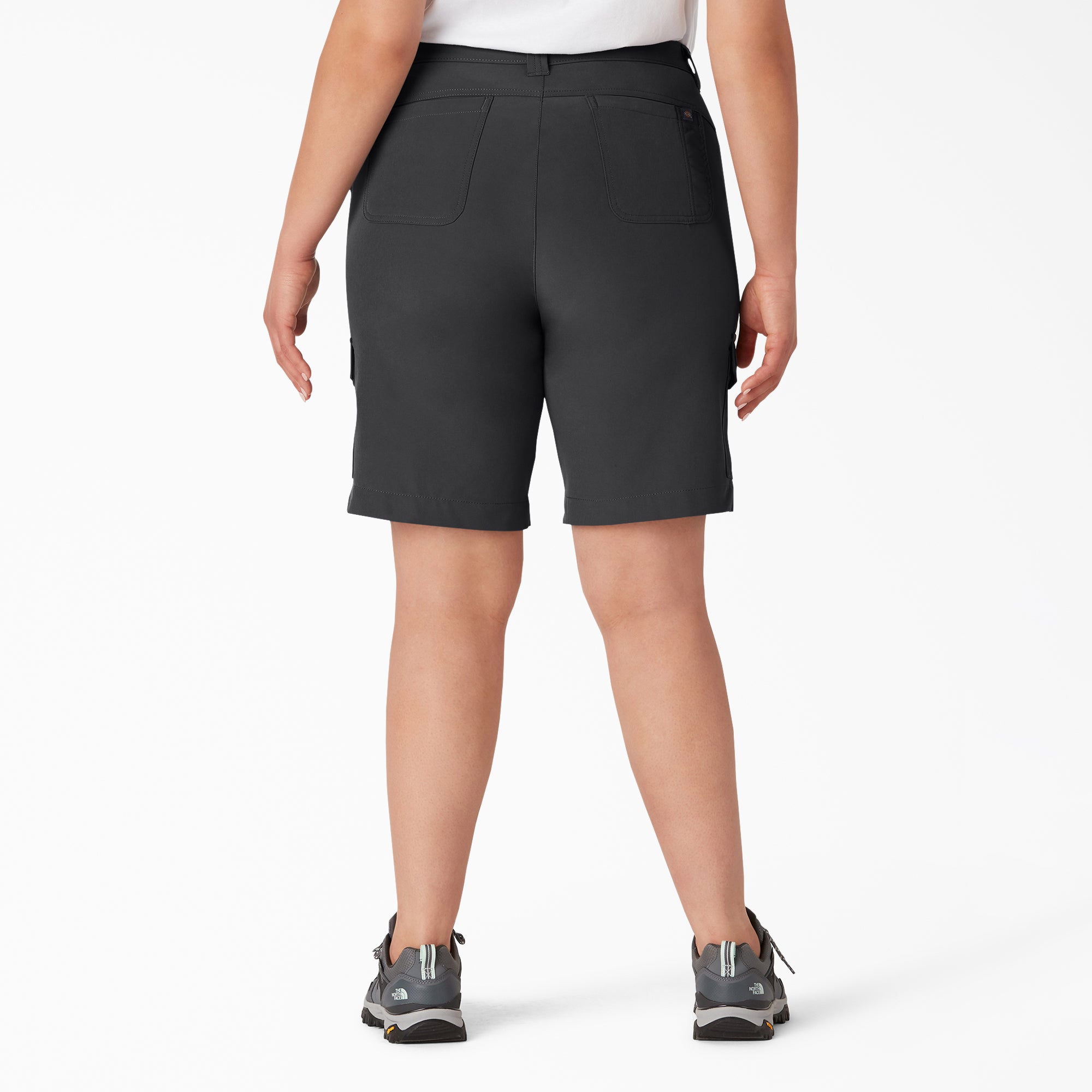 Women's Plus Cooling Slim Fit Cargo Shorts. 10 - Image 2
