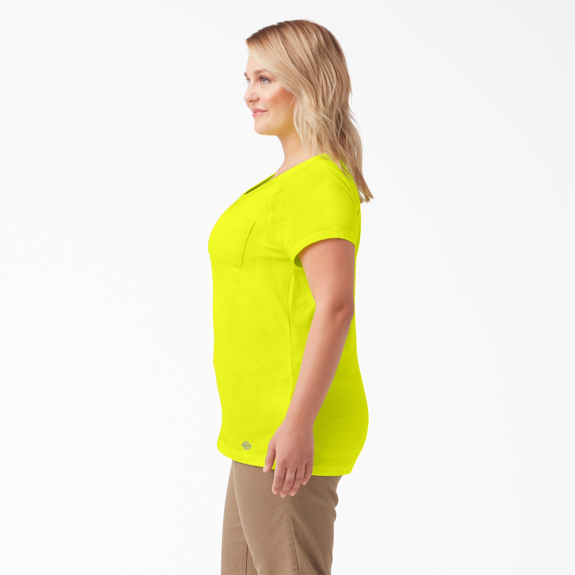 Women's Plus Cooling Short Sleeve Pocket T-Shirt - Image 3