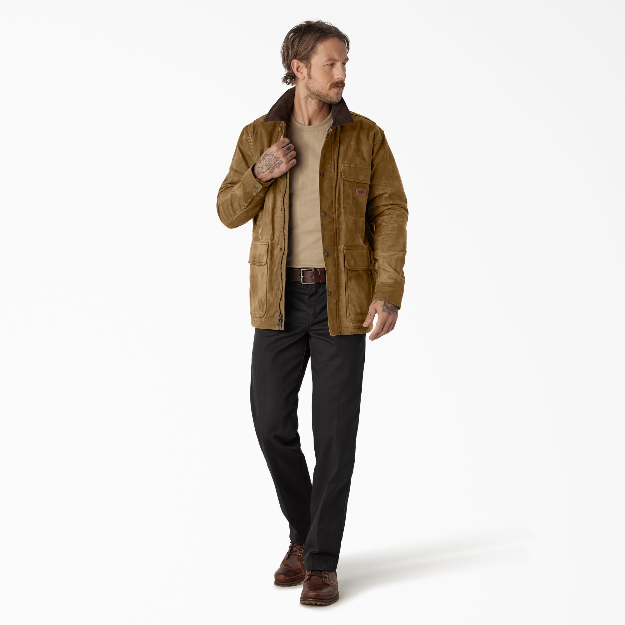 Fully Waxed Canvas Chore Coat - Image 4