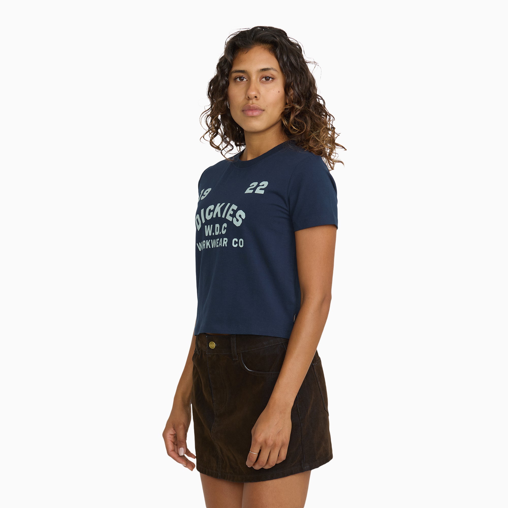 Juniors Longline Baby Tee - Image 3