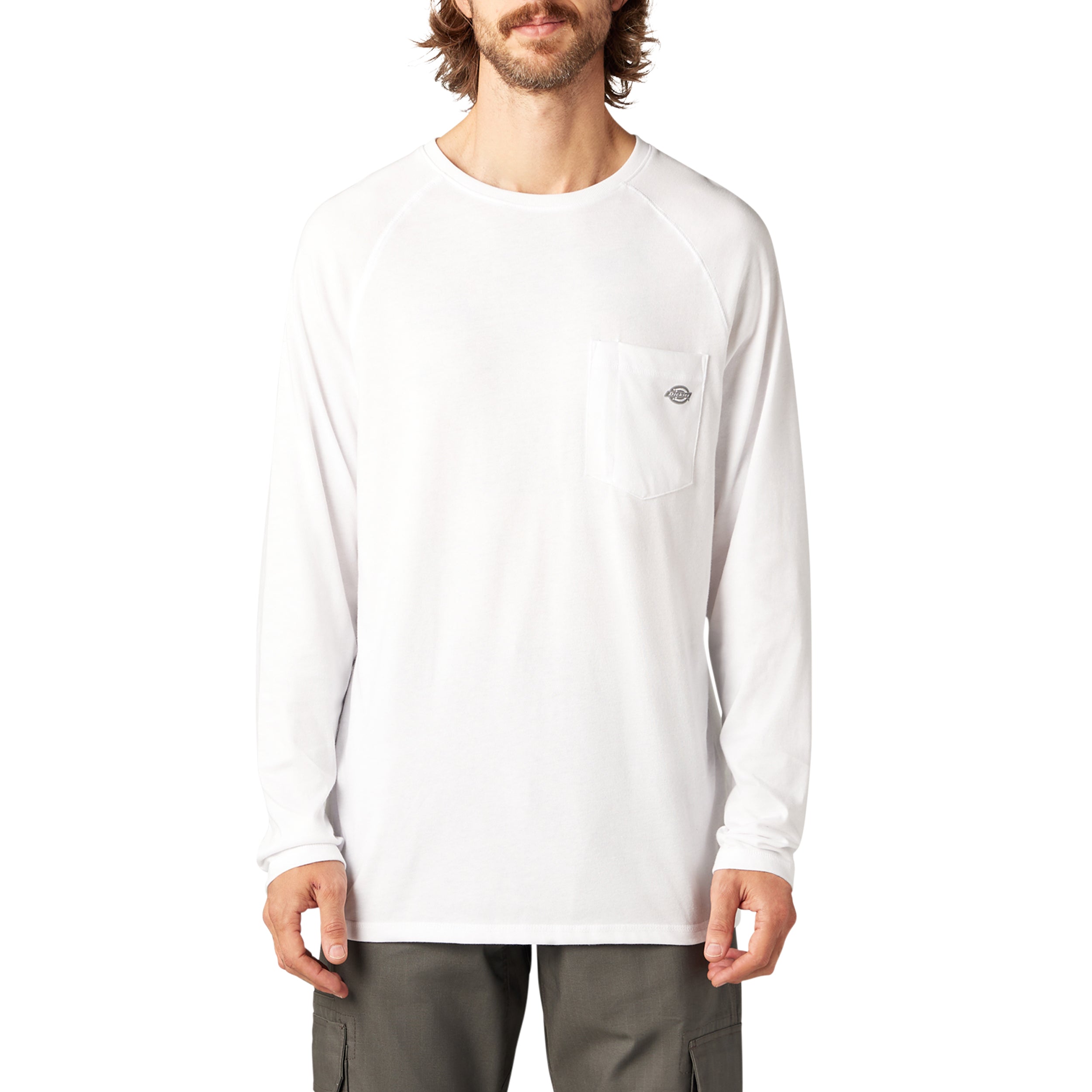 Cooling Long Sleeve Pocket T-Shirt - Image 9